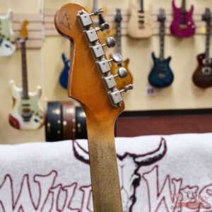 2020 Fender Custom Shop Dale Wilson Masterbuilt 1961 Stratocaster Heavy Relic Desert Sand over 3 Tone Sunburst 7.30 LBS - Image 12