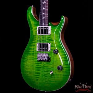Paul Reed Smith PRS Wild West Guitars Special Run CE 24 Flame Top Painted Neck 57/08 Pickups Eriza Verde 284840 - Image 2