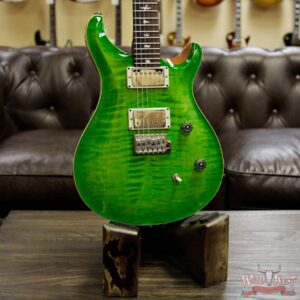 Paul Reed Smith PRS Wild West Guitars Special Run CE 24 Flame Top Painted Neck 57/08 Pickups Eriza Verde 284840 - Image 7