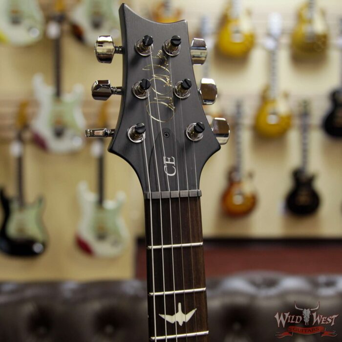 Paul Reed Smith PRS Wild West Guitars Special Run CE 24 Flame Top Painted Neck 57/08 Pickups Eriza Verde 284840 - Image 6