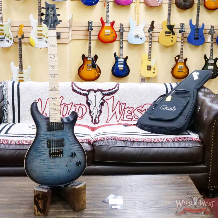 Paul Reed Smith PRS Bolt-On Series Dustie Waring Signature DW CE 24 Hardtail Limited Edition Faded Blue Smokeburst - Image 5