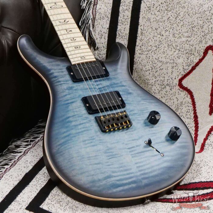 Paul Reed Smith PRS Bolt-On Series Dustie Waring Signature DW CE 24 Hardtail Limited Edition Faded Blue Smokeburst - Image 7