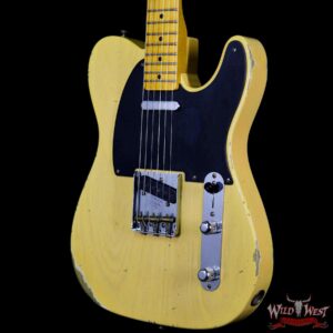Fender Custom Shop 1951 Telecaster Relic Nocaster Blonde “U” Neck - Image 2