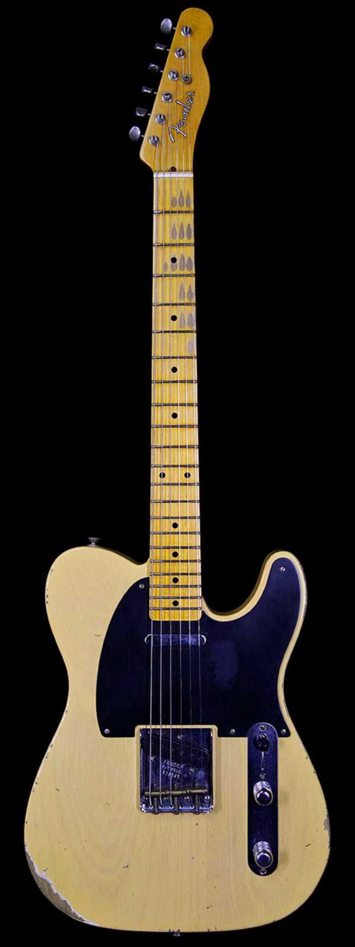 Fender Custom Shop 1951 Telecaster Relic Nocaster Blonde “U” Neck - Image 1