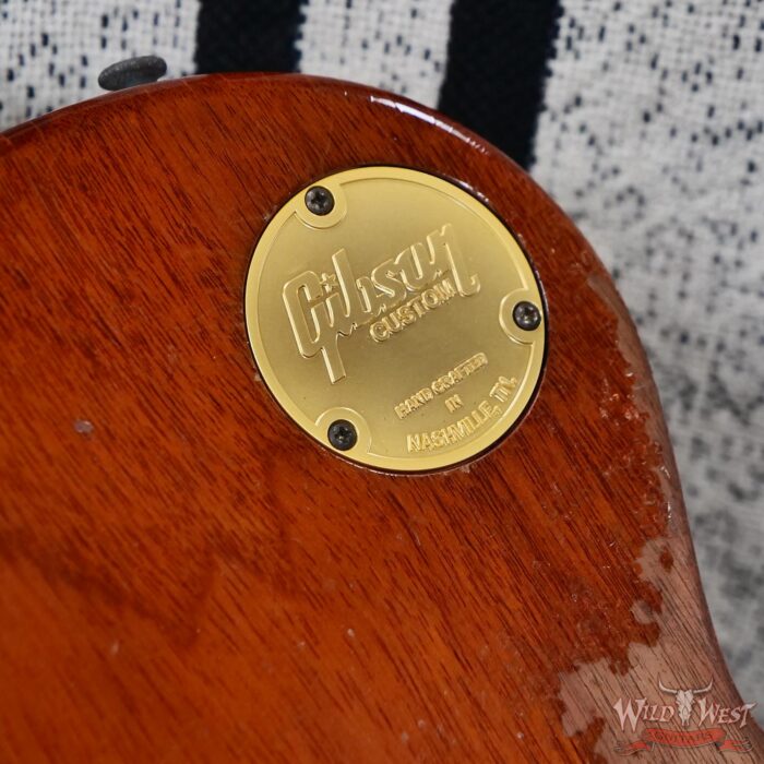 Gibson Custom Shop Limited Edition 1959 Les Paul Standard Reissue Brazilian Rosewood Murphy Lab Heavy Aged Tom’s Tea Burst 8.35 lbs - Image 15