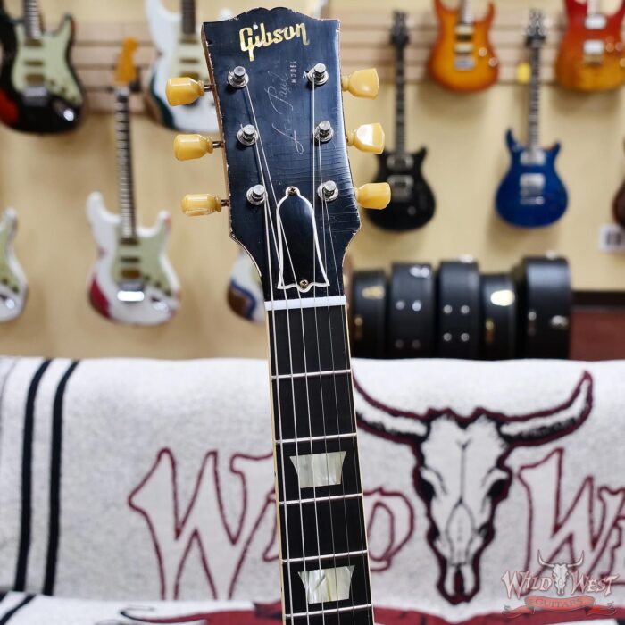 Gibson Custom Shop Limited Edition 1959 Les Paul Standard Reissue Brazilian Rosewood Murphy Lab Heavy Aged Tom’s Tea Burst 8.35 lbs - Image 7