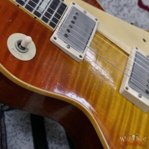 Gibson Custom Shop Limited Edition 1959 Les Paul Standard Reissue Brazilian Rosewood Murphy Lab Heavy Aged Tom’s Tea Burst 8.35 lbs - Image 10