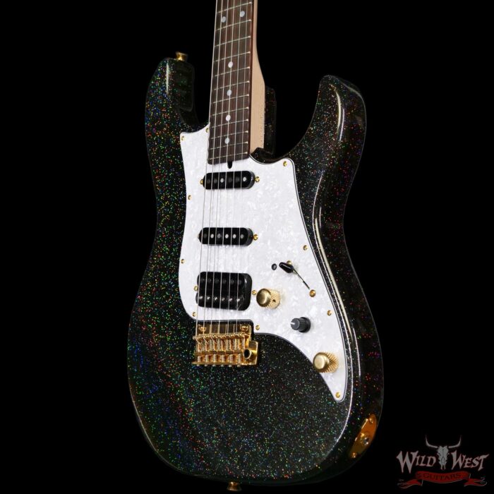 James Tyler JTG MK1 HSS Alder Body Maple Neck with Rosewood Fingerboard Midboost Preamp Black Metallic 8.25 lbs - Image 2
