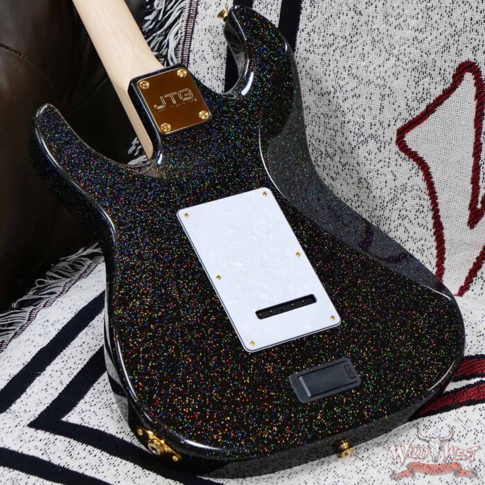 James Tyler JTG MK1 HSS Alder Body Maple Neck with Rosewood Fingerboard Midboost Preamp Black Metallic 8.25 lbs - Image 9