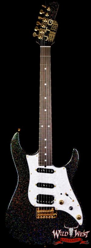 James Tyler JTG MK1 HSS Alder Body Maple Neck with Rosewood Fingerboard Midboost Preamp Black Metallic 8.25 lbs