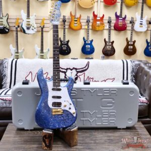 James Tyler JTG MK1 HSS Alder Body Maple Neck with Rosewood Fingerboard Midboost Preamp Blue Milky Way 7.75 lbs - Image 4