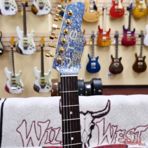 James Tyler JTG MK1 HSS Alder Body Maple Neck with Rosewood Fingerboard Midboost Preamp Blue Milky Way 7.75 lbs - Image 5