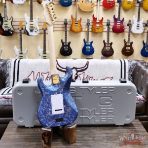James Tyler JTG MK1 HSS Alder Body Maple Neck with Rosewood Fingerboard Midboost Preamp Blue Milky Way 7.75 lbs - Image 7