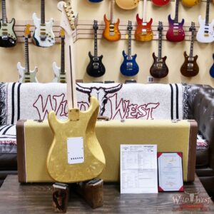 Fender Custom Shop Todd Krause Masterbuilt Eric Clapton Signature Stratocaster NOS Gold Leaf 8.00 lbs - Image 9