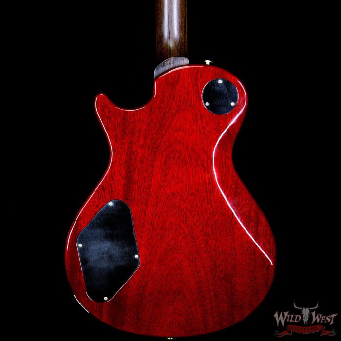 Paul Reed Smith PRS Singlecut Dragon 2002 #23 Brazilian Rosewood Neck and Board Black Cherry - Image 4