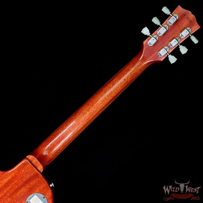 Gibson Custom Shop Historic 1959 Les Paul VOS Hand Selected Killer Top Brazilian Rosewood Board Honey Lemon Fade 8.30 Lbs - Image 12