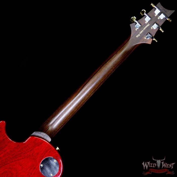 Paul Reed Smith PRS Singlecut Dragon 2002 #23 Brazilian Rosewood Neck and Board Black Cherry - Image 15