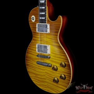 Gibson Custom Shop Historic 1959 Les Paul VOS Hand Selected Killer Top Brazilian Rosewood Board Honey Lemon Fade 8.30 Lbs - Image 2