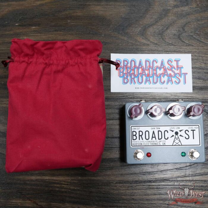 Hudson Electronics Broadcaster Dual Foot Switch Overdrive Pedal - Image 3