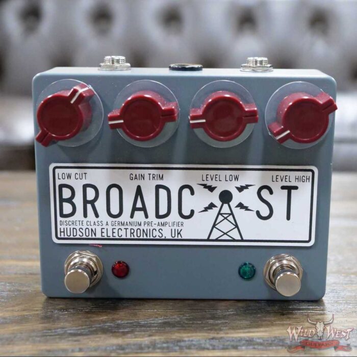 Hudson Electronics Broadcaster Dual Foot Switch Overdrive Pedal - Image 1