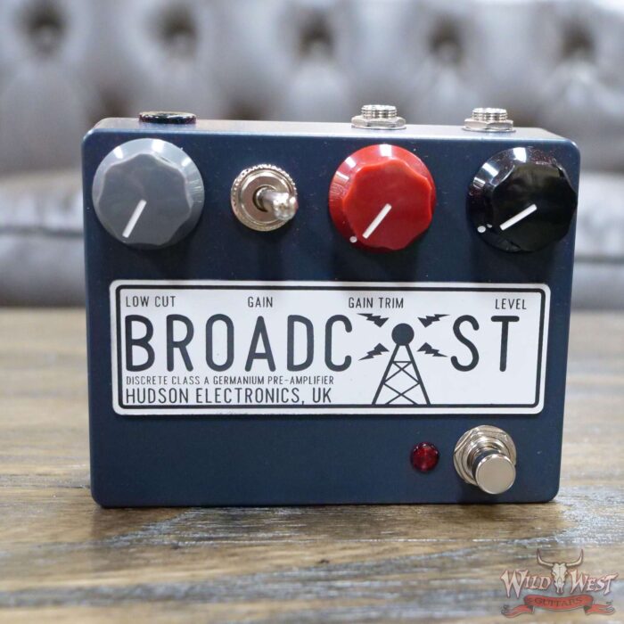 Hudson Electronics Broadcast Discrete Class-A Germanium Preamplifier Overdrive Pedal - Image 2