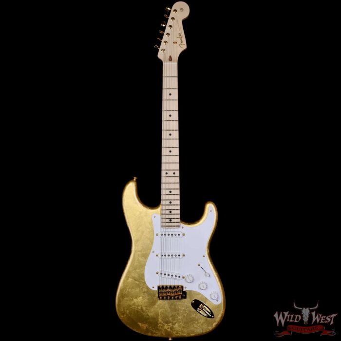 Fender Custom Shop Todd Krause Masterbuilt Eric Clapton Signature Stratocaster NOS Gold Leaf 8.00 lbs - Image 3