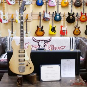 Castedosa Guitars Conchers Baritone Aged Desert Sand Relic & Built by Carlos Lopez - Image 6