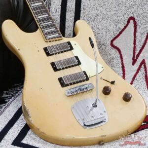 Castedosa Guitars Conchers Baritone Aged Desert Sand Relic & Built by Carlos Lopez - Image 8