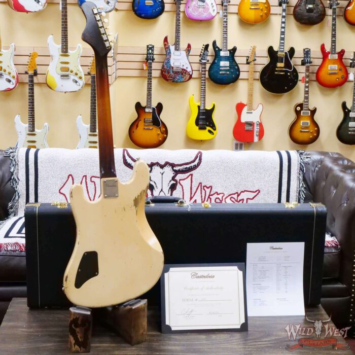 Castedosa Guitars Conchers Baritone Aged Desert Sand Relic & Built by Carlos Lopez - Image 10