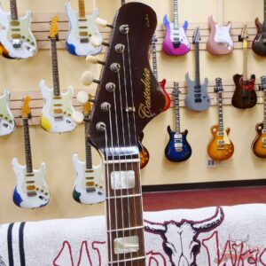 Castedosa Guitars Conchers Baritone with Fuzz HHH Brazilian Rosewood Board Aged Sonic Blue Built & Relic by Carlos Lopez - Image 7