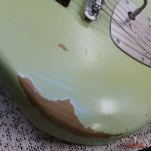 Castedosa Guitars Conchers Baritone with Fuzz HHH Brazilian Rosewood Board Aged Sonic Blue Built & Relic by Carlos Lopez - Image 9