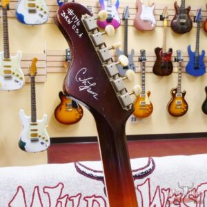Castedosa Guitars Conchers Baritone with Fuzz HHH Brazilian Rosewood Board Aged Sonic Blue Built & Relic by Carlos Lopez - Image 11