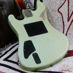 Castedosa Guitars Conchers Baritone with Fuzz HHH Brazilian Rosewood Board Aged Sonic Blue Built & Relic by Carlos Lopez - Image 12