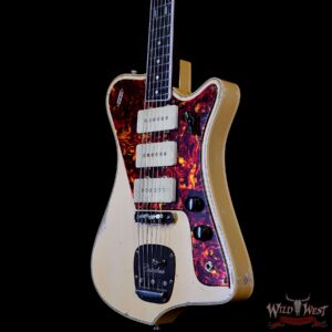 Castedosa Guitars NEW Model El Halcón Baritone Aged Desert Sand Built & Relic by Carlos Lopez - Image 2