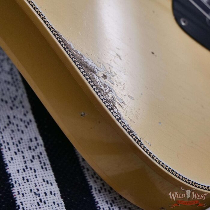 Castedosa Guitars NEW Model El Halcón Baritone Aged Desert Sand Built & Relic by Carlos Lopez - Image 9