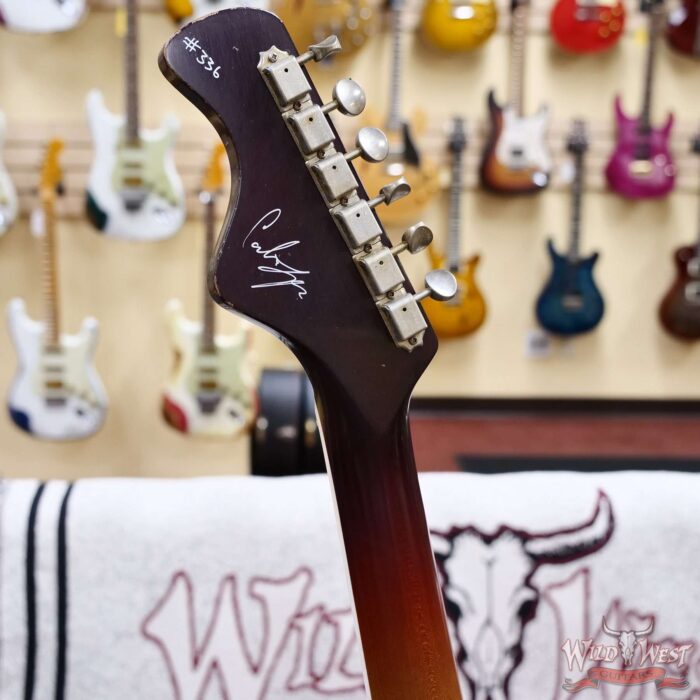 Castedosa Guitars NEW Model El Halcón Baritone Aged Desert Sand Built & Relic by Carlos Lopez - Image 11