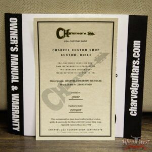Charvel Custom Shop Warren DeMartini USA Signature Snake HS Floyd Rose Maple Neck Snakeskin Graphic - Image 13