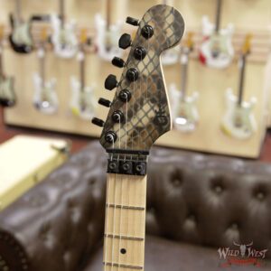 Charvel Custom Shop Warren DeMartini USA Signature Snake HS Floyd Rose Maple Neck Snakeskin Graphic - Image 5