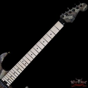 Charvel Custom Shop Warren DeMartini USA Signature Snake HS Floyd Rose Maple Neck Snakeskin Graphic - Image 6