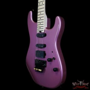 Charvel Custom Shop San Dimas HSS Floyd Rose 1984 EMG Pickups Burgundy Mist Metallic 8.70 LBS - Image 2