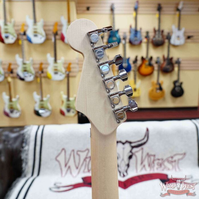 Charvel Custom Shop San Dimas HSS Floyd Rose 1984 EMG Pickups Burgundy Mist Metallic 8.70 LBS - Image 10