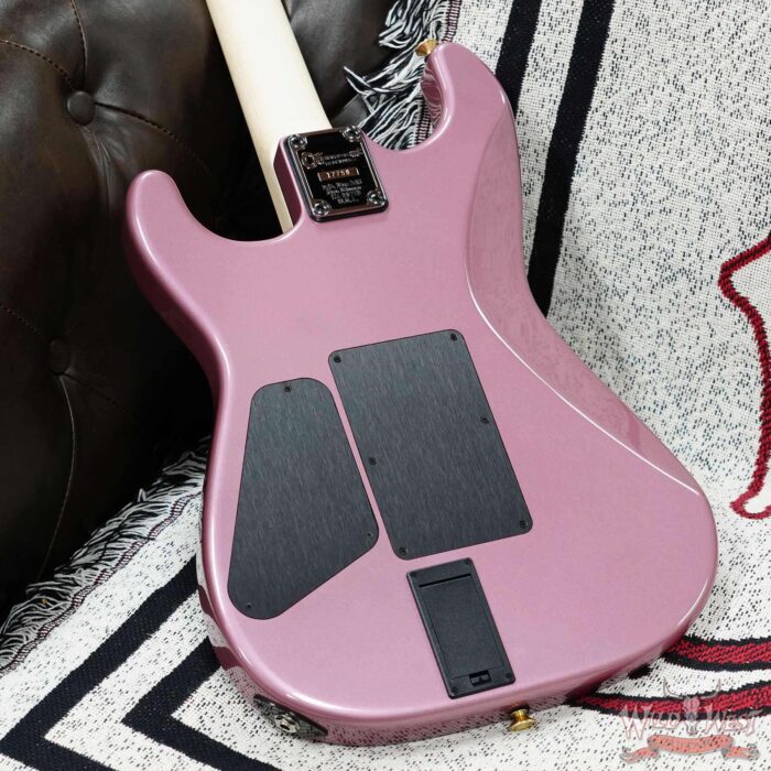 Charvel Custom Shop San Dimas HSS Floyd Rose 1984 EMG Pickups Burgundy Mist Metallic 8.70 LBS - Image 11