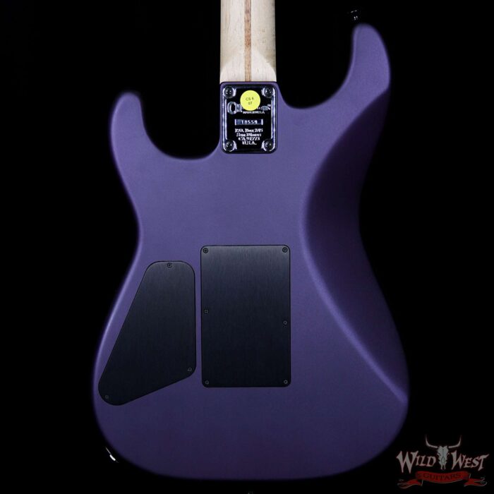 Summer Event #801 Charvel USA San Dimas Floyd Rose Birdseye Neck Midnight Purple DEMO $439.00 - Image 7