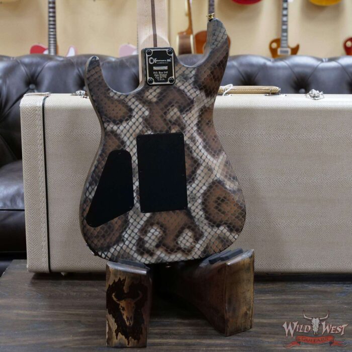 Charvel USA Warren DeMartini Signature Snake SH Floyd Rose Maple Neck Snakeskin Graphic - Image 11