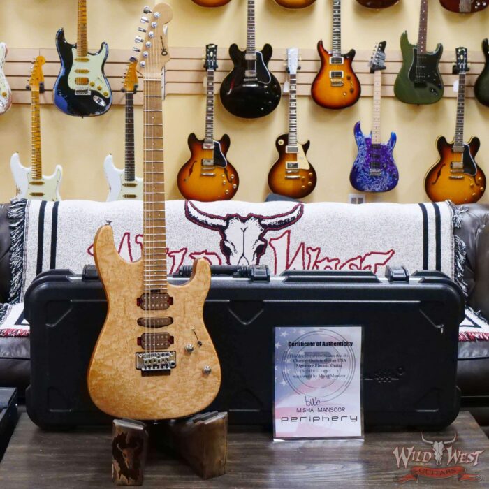 Charvel Custom Shop Guthrie Govan Signature Model Birdseye Maple Top Owned by Misha Mansoor (Periphery) - Image 6