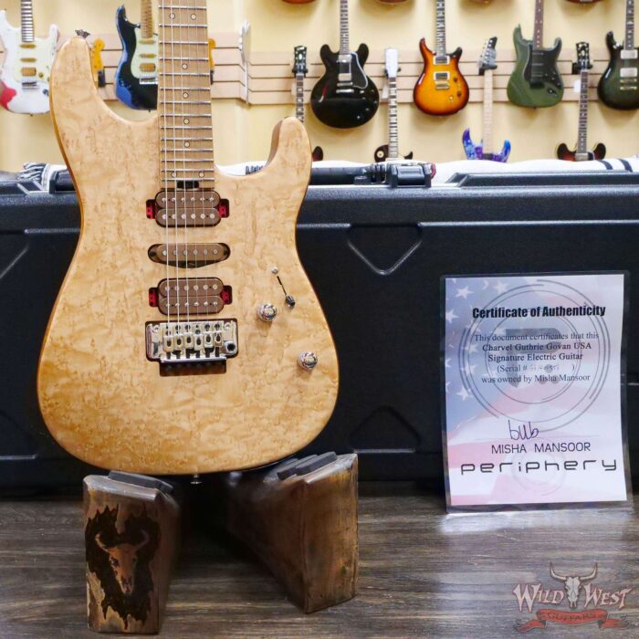 Charvel Custom Shop Guthrie Govan Signature Model Birdseye Maple Top Owned by Misha Mansoor (Periphery) - Image 8