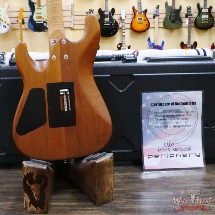 Charvel Custom Shop Guthrie Govan Signature Model Birdseye Maple Top Owned by Misha Mansoor (Periphery) - Image 11