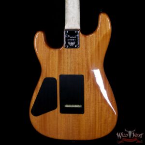 Charvel USA Custom Shop WW005 Masterbuilt Red Dave San Dimas HH Quiltd Maple Top Birdseye Neck Trans Charcoal - Image 6