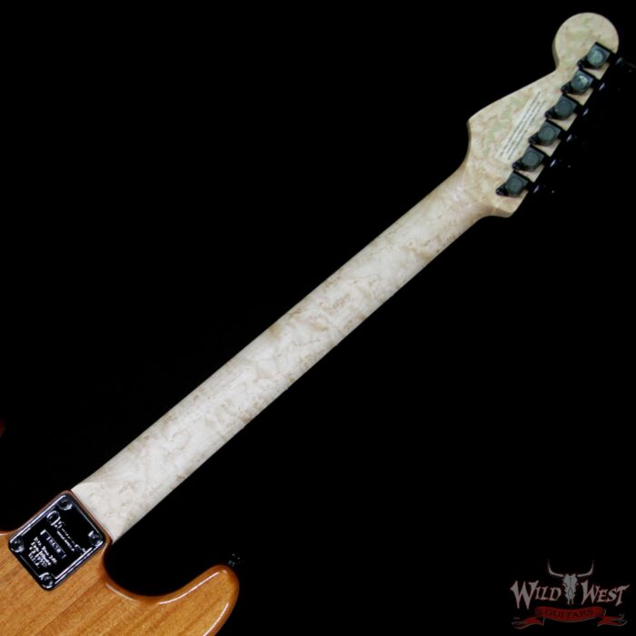 Charvel USA Custom Shop WW005 Masterbuilt Red Dave San Dimas HH Quiltd Maple Top Birdseye Neck Trans Charcoal - Image 8