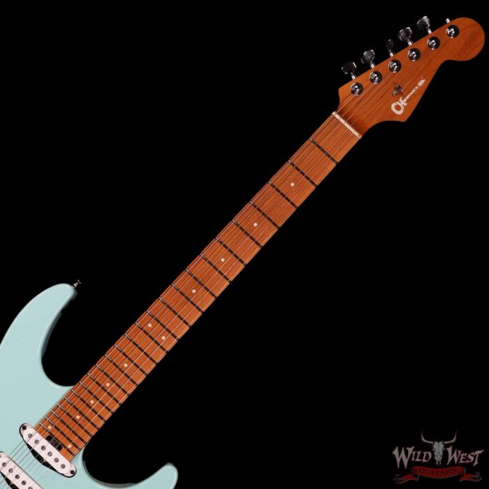 Misha Mansoor Owned Charvel Rick Graham Signature MJ DK24 2PT CM Celeste 6.90 LBS - Image 4